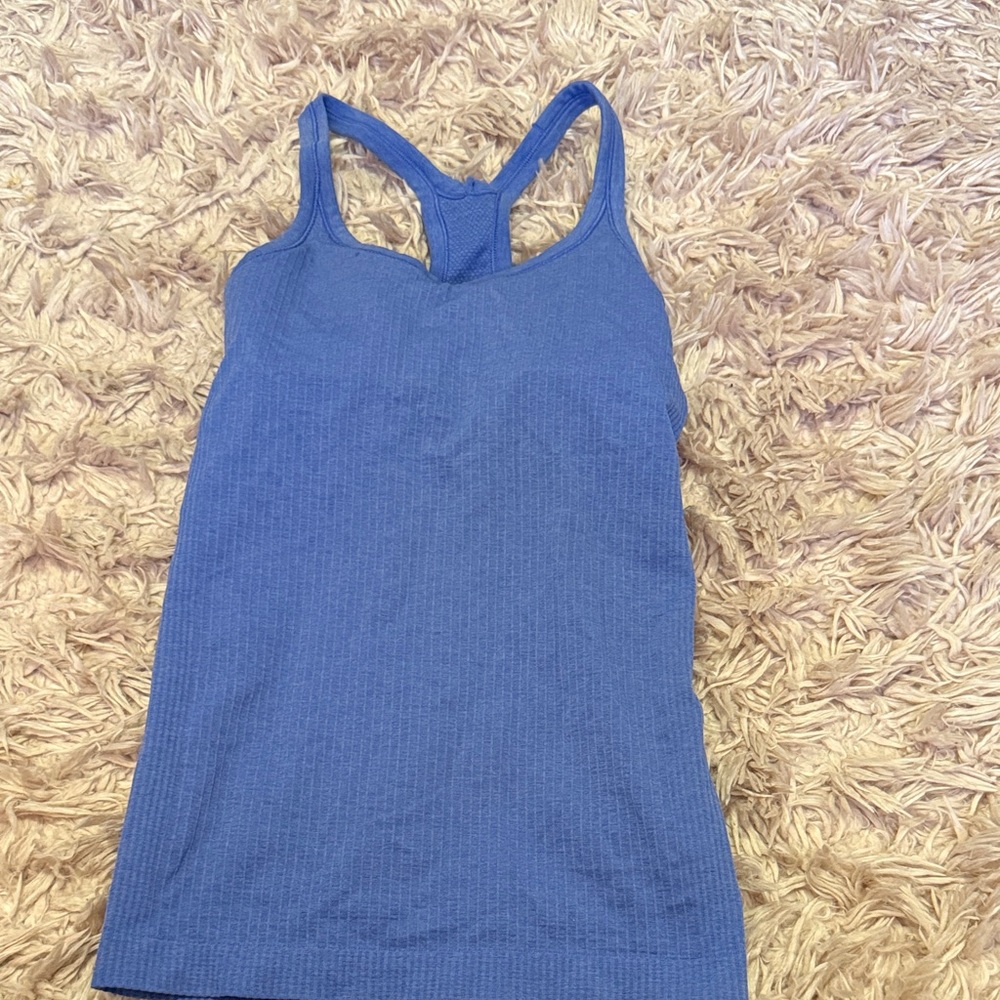 lululemon blue ebb to street tank